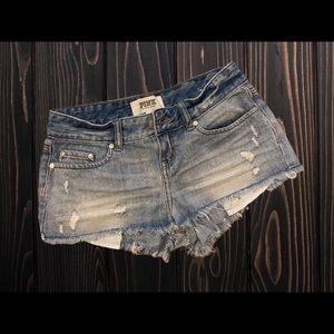 Victoria secret PINK jean shorts!